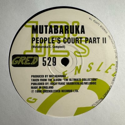 Mutabaruka - People's Court picture 2