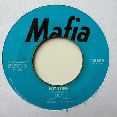 Earl Flute, Keith Hudson, I-Roy - The Betrayer / Hot Stuff picture 2