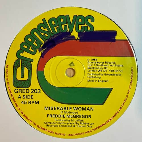 Freddie McGregor – Miserable Woman