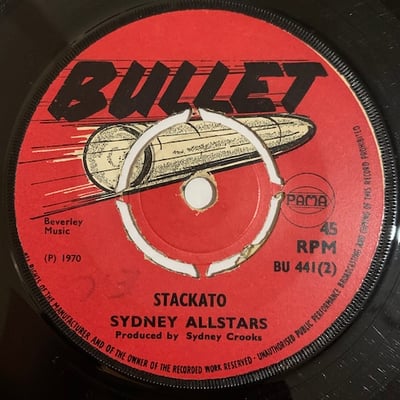 The Viceroys, Sydney Crooks All-Stars - Chariot Coming / Stackata picture 2