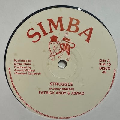 Patrick Andy, Aswad - Struggle picture 2