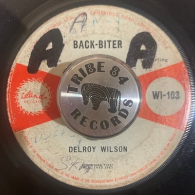 Delroy Wilson - One-Two-Three / Back-Biter picture 2