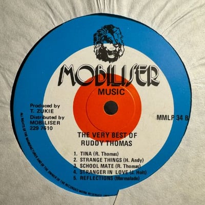 Ruddy Thomas - The Very Best Of Ruddy Thomas picture 2