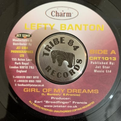 Lefty Banton - Girl Of My Dreams picture 2