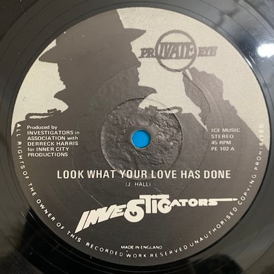 The Investigators - Look What Your Love Has Donepicture