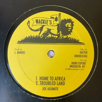 Joe Auxumite - Simple Little Woman / Home To Africa / Troubled Land picture 2