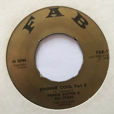 Prince Buster, Prince Buster's All Stars - Johnnie Cool Part I picture 2