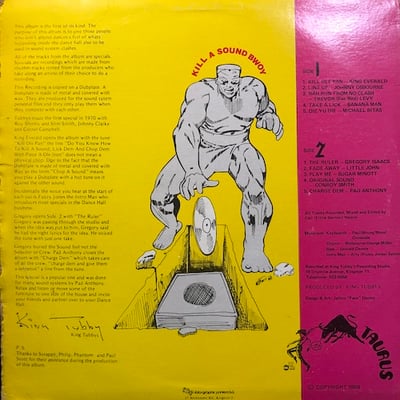 Various - King Tubbys Presents Soundclash Dubplate Style picture 2