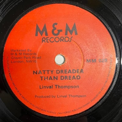 Linval Thompson - Jah Jah Dreader Than Dread picture 2