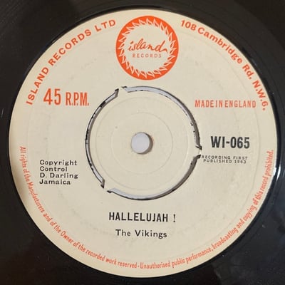 The Vikings - Hallelujah! / Helpin' Agespicture