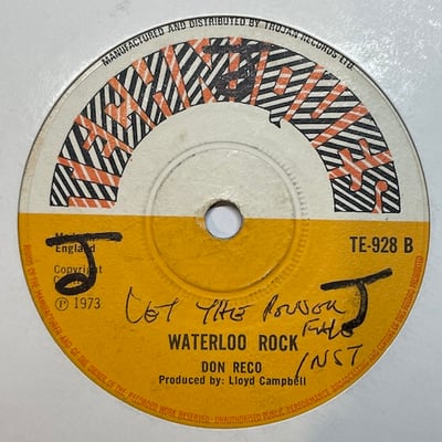 U-Roy Junior, Don Reco - Aunt Kereba / Waterloo Rock picture 2