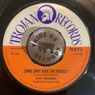 The Pioneers, Rico Rodriguez - Long Shot Kick The Bucket / Jumping The Gun picture 2