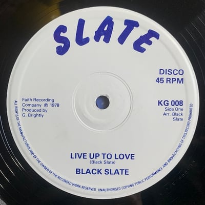 Black Slate - Live Up To Love picture 3