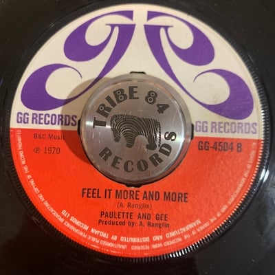 Winston Wright, Paulette And Gee - It's Been A Long Time / Feel It More And More picture 2