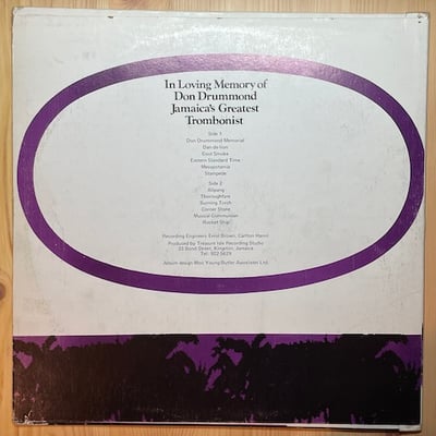 Don Drummond - Memorial Album picture 2