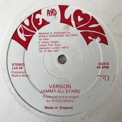 Frankie Paul, King Jammy All Stars - Cover Your Mouth picture 2