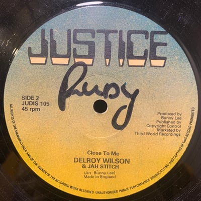 Delroy Wilson, Jah Stitch - Just Say Who picture 2