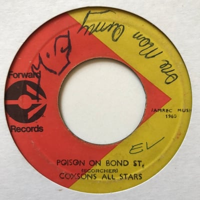 Dillinger, Coxson's All Stars - Natty Kung Fu / Poison On Bond St. picture 2