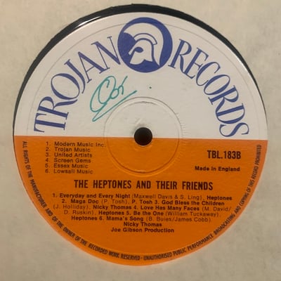 Various - The Heptones & Their Friends - Meet The Now Generation! picture 3