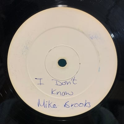 Bubbler Ranx, Mike Brooks - Dance Hall Night / I Don't Know picture 2