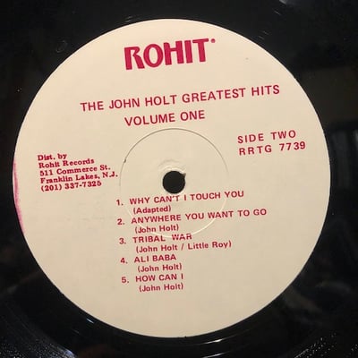 John Holt, The Wailers Band, Sly & Robbie - Greatest Hits Collection picture 4