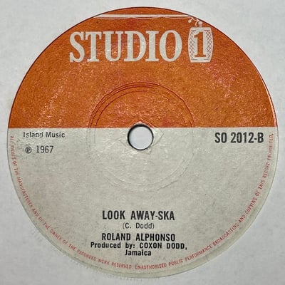 Ken Boothe, Roland Alphonso - Puppet On A String / Look Away-Ska picture 2