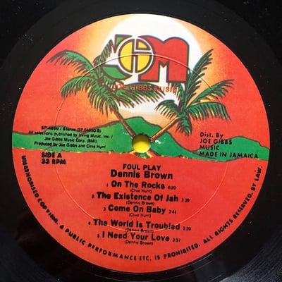 Dennis Brown - Foul Play picture 4