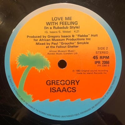 Gregory Isaacs - Love Me With Feeling picture 2