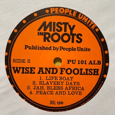 Misty In Roots - Wise And Foolish picture 4