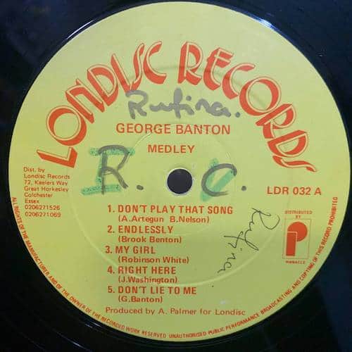 George Banton – Medley