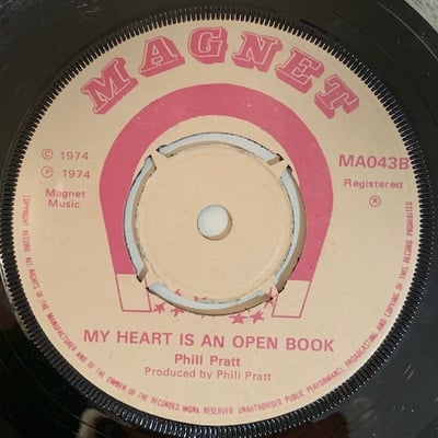 Ansel Collins, Phil Pratt - Breakfast Special / My Heart Is An Open Book picture 2