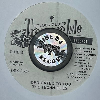 The Techniques - What You Gonna Do / Dedicated To You picture 2