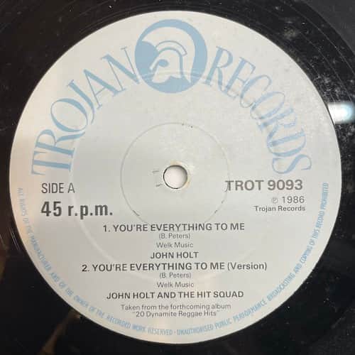 John Holt – You're Everything To Me