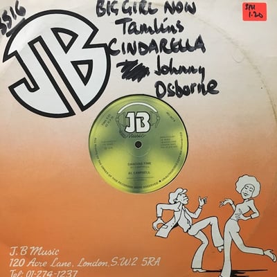 Al Campbell - Just One Dance / Dancing Time picture 3