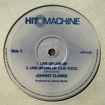 Johnny Clarke - Live Up Live Uppicture