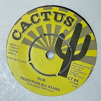 Ken Boothe, Tradition All Stars - Grandma / Dub picture 2