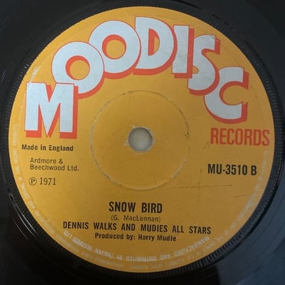 I-Roy, Dennis Walks - Heart Don't Leap / Snow Bird picture 2