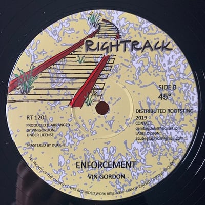 Vin Gordon - Split Second / Enforcement picture 2