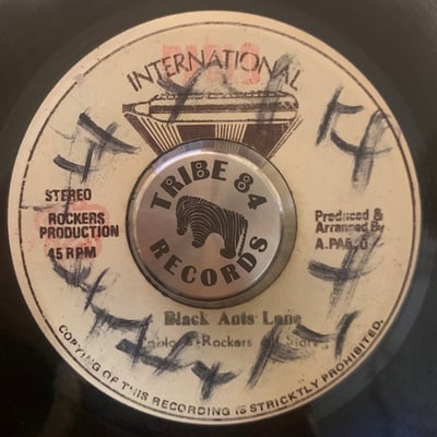 Tetrack, Augustus Pablo, Rockers All Stars - Lets Get Together / Black Ants Lane picture 2