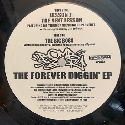 DJ Bombjack - Lesson 7 (The Next Lesson) / The Big Boss picture 2