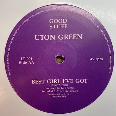 Utan Green - Best Girl I've Got picture 2