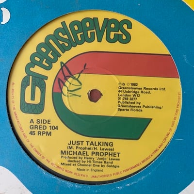 Michael Prophet - Just Talking picture 2