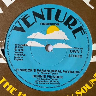 Dennis Pinnock - Take It Cool / Pinnock's Paranormal Payback picture 4