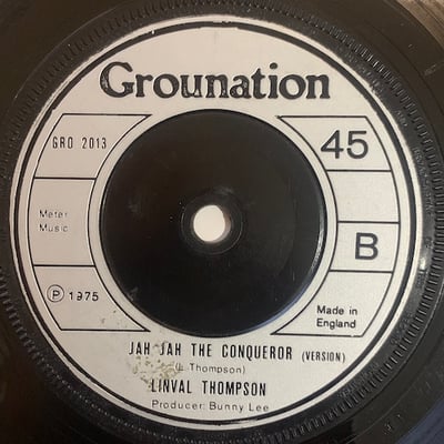 Linval Thompson - Jah Jah The Conqueror picture 2