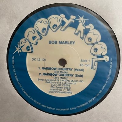Bob Marley, Augustus Pablo, The Upsetters - Rainbow Country / Lama Lava picture 4