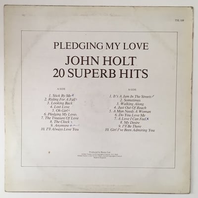 John Holt - Pledging My Love picture 2