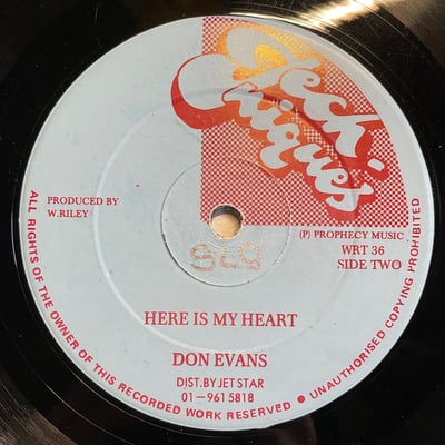 Sanchez, Don Evans - Loneliness Leave Me Alone / Here Is My Heart picture 3