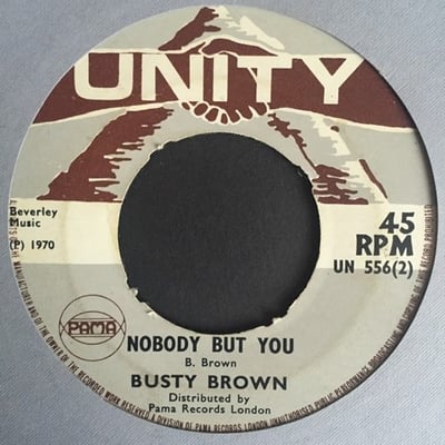 John Holt, Busty Brown - Give Her All The Love / Nobody But You picture 2