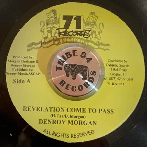 Denroy Morgan, Sugar Minott – Revelation Come To Pass / Watch The System