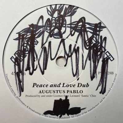 Horace Andy, Augustus Pablo - Problems / Peace And Love Dub picture 2